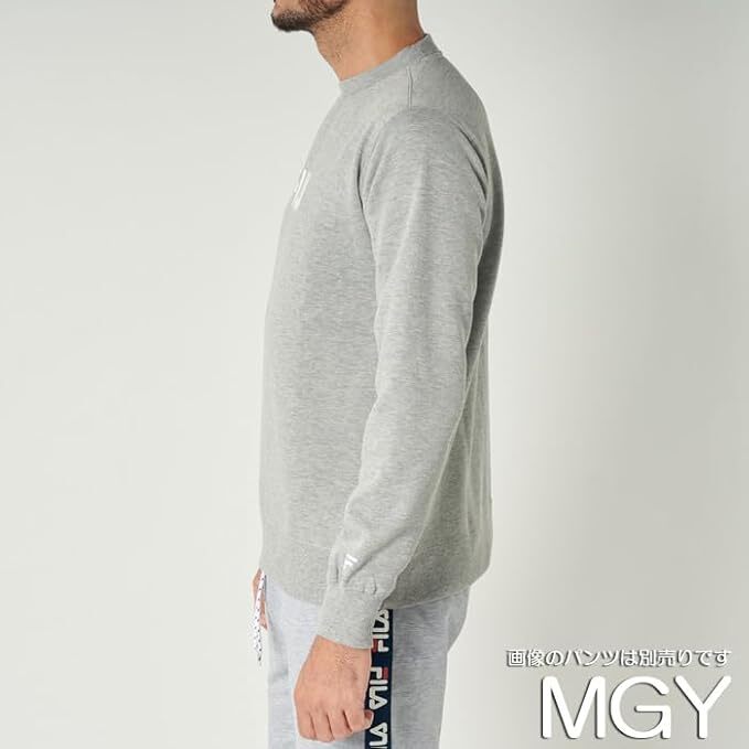 【預購】J1029901 FILA 男裝 裡面起毛長袖運動衫 440342G（LL碼2款顏色）