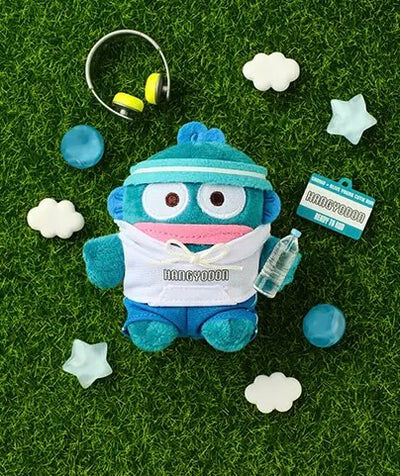 OLIVE YOUNG X Sanrio Hangyodon Run Mascot Keychain
