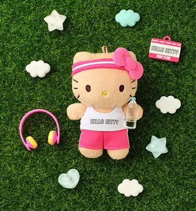 OLIVE YOUNG X Sanrio Hello Kitty Run Mascot Keychain