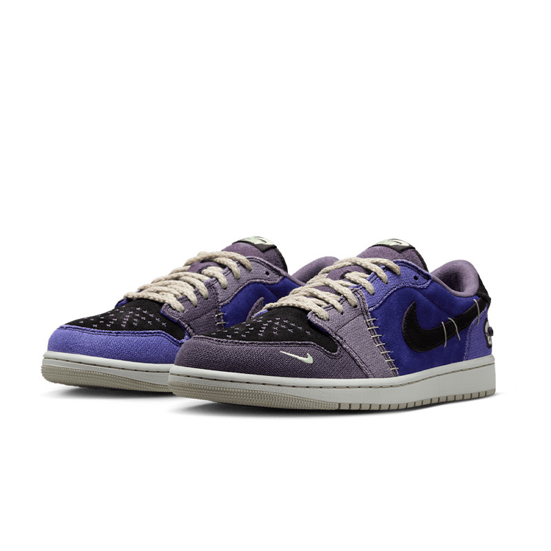 Air Jordan 1 Low OG x Zion Williamson 聯名款 巫毒娃娃2.0 黑紫藍 男鞋 IH2309-500 [台灣現貨]