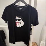 [S] KARL LAGERFELD BLACK CHOUPETTE IN BERET TEE, L5WHCA46-BLK (SKL1408)