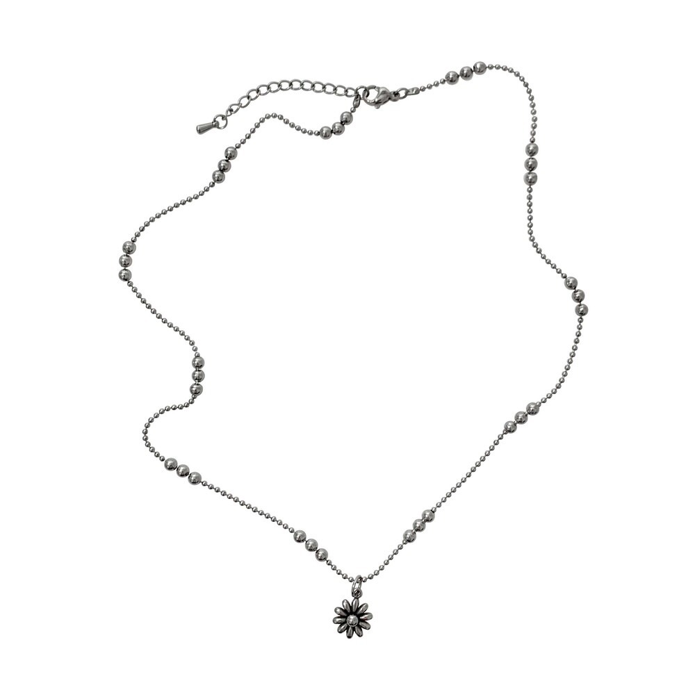 OFUSE FLOWER BALL NECKLACE