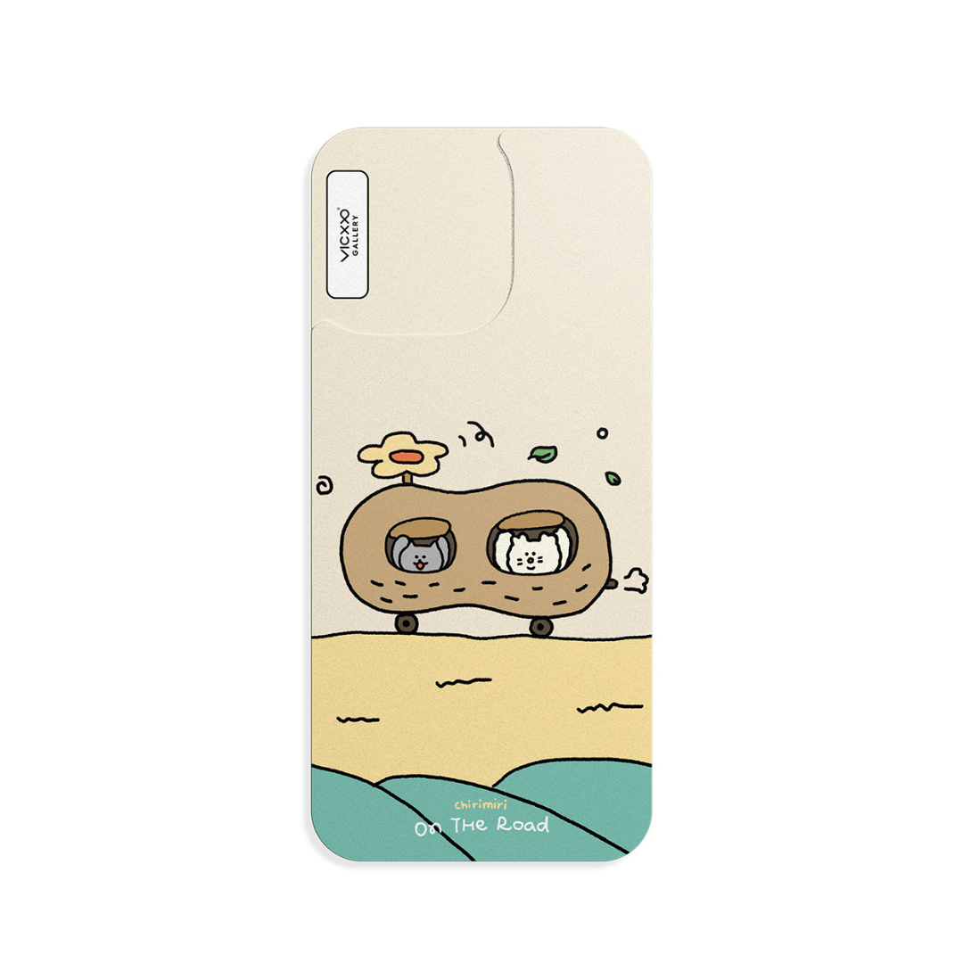 Chirimiri 手機背貼膜 / 花生車-VM005
