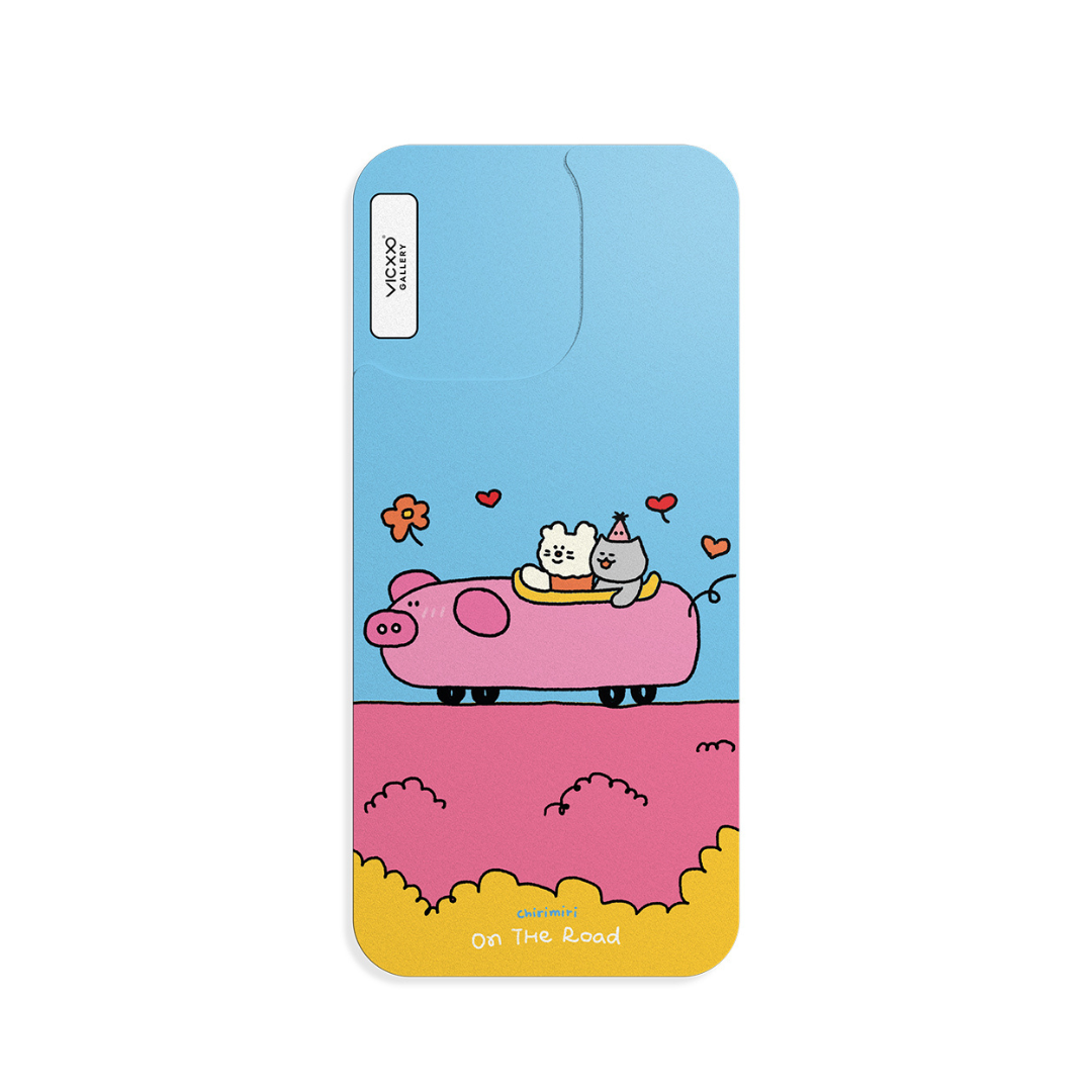 Chirimiri 手機背貼膜 / 小豬-VM002