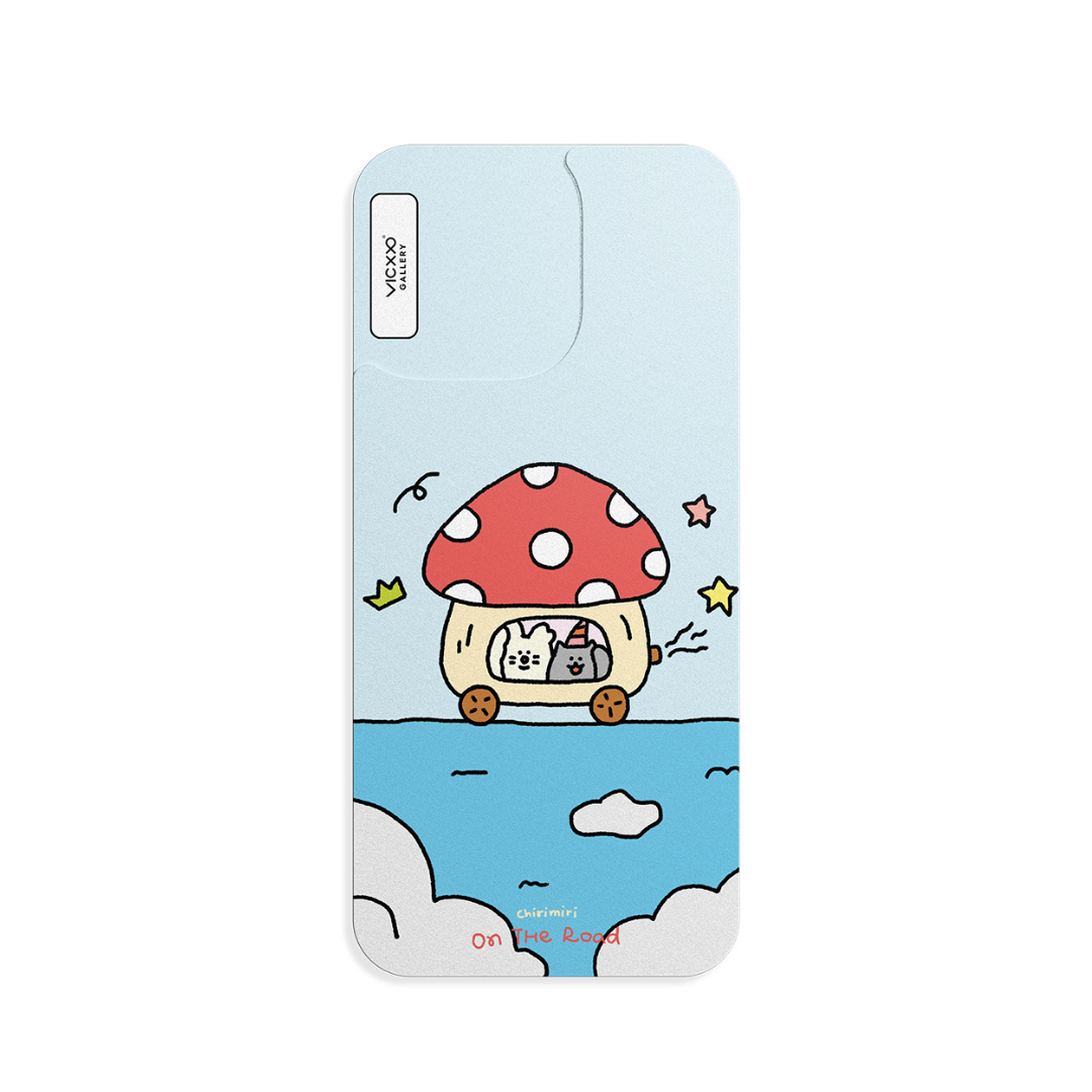 Chirimiri 手機背貼膜 / 小蘑菇-VM015