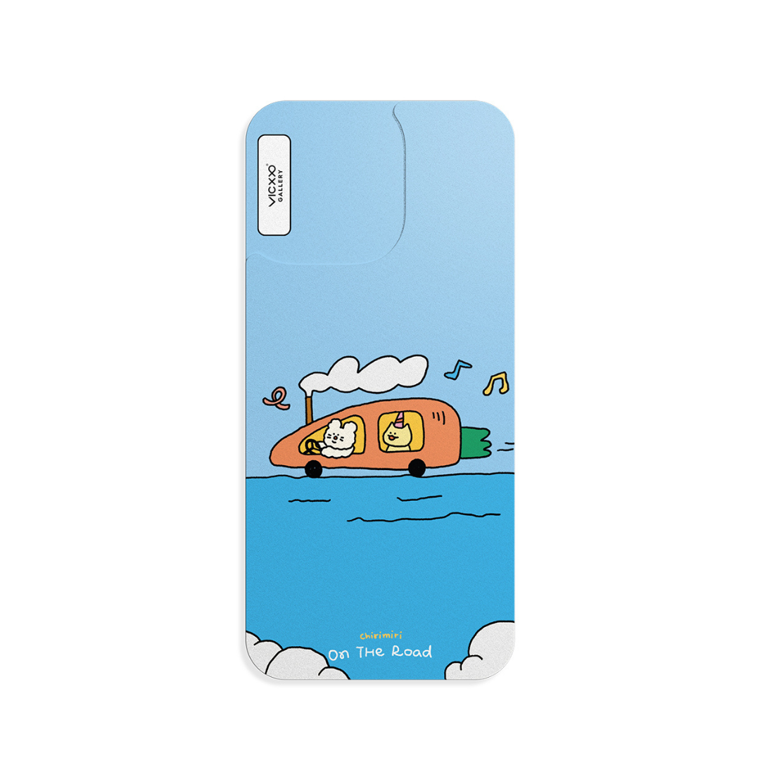 Chirimiri 手機背貼膜 / 超級紅蘿蔔-VM010