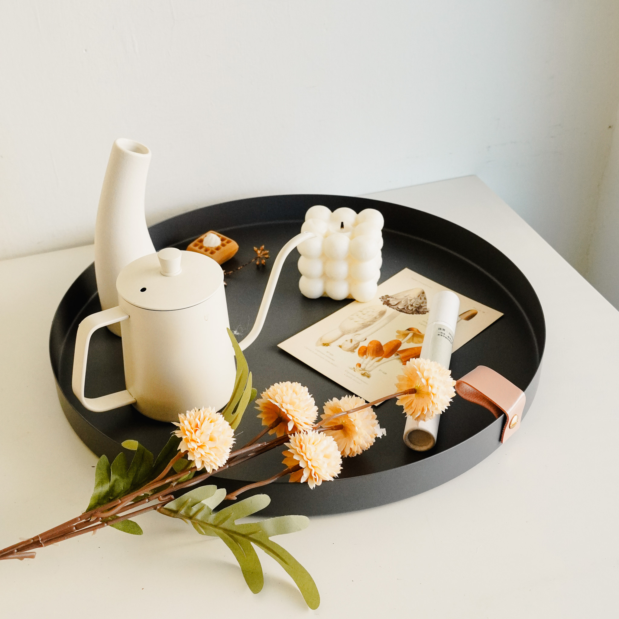 北歐風單耳收納托盤 三色售