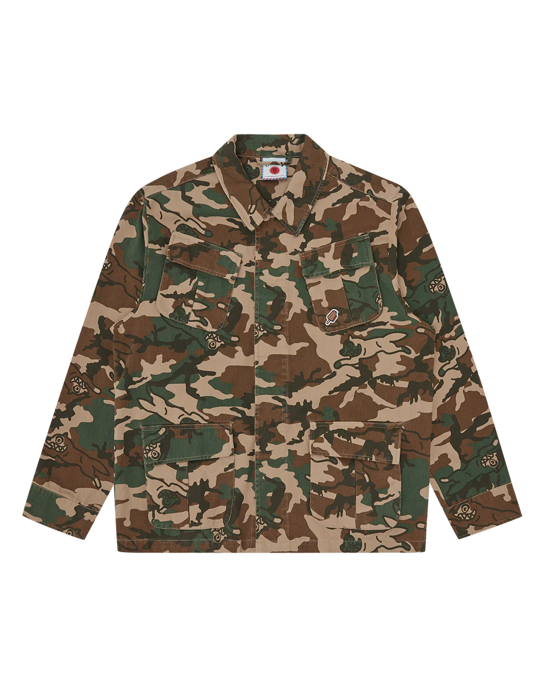 RUNNING DOG WOODLAND CAMO FIELD JACKET