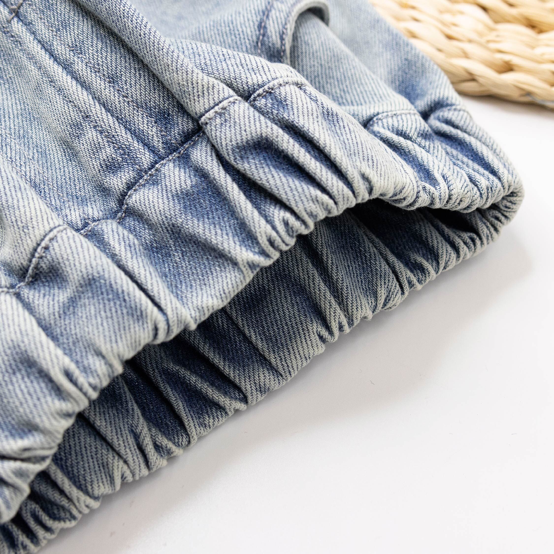 【H55589】簡約百搭舒適牛仔褲