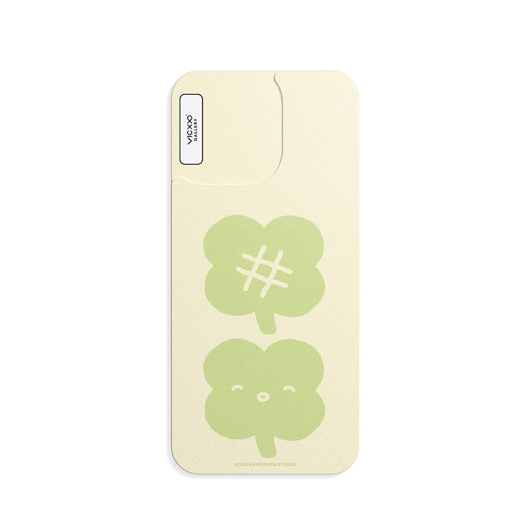 Hookka Hookka 手機背貼膜 / 菠蘿幸運草-VC366