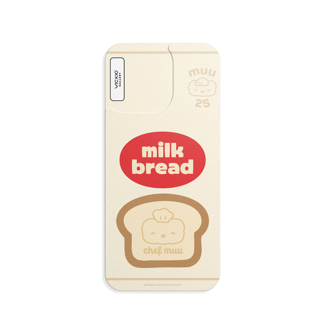 Hookka Hookka 手機背貼膜 / 牛奶吐司-VC364