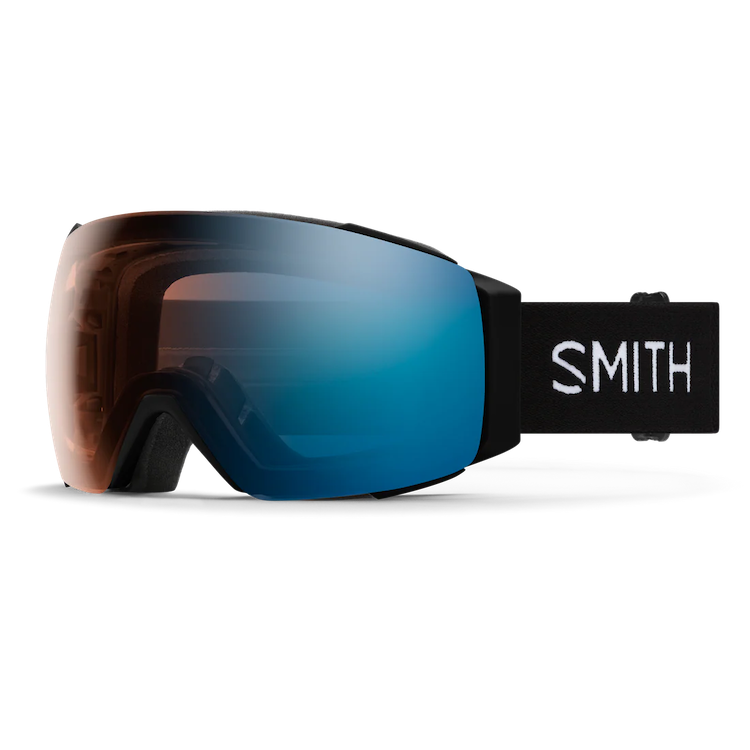 【SMITH】I/O Mag Low Bridge Fit_Black | ChromaPop Pro Photochromic Blue Mirror