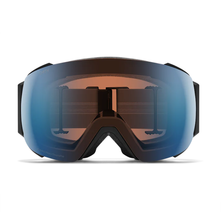 【SMITH】I/O Mag Low Bridge Fit_Black | ChromaPop Pro Photochromic Blue Mirror