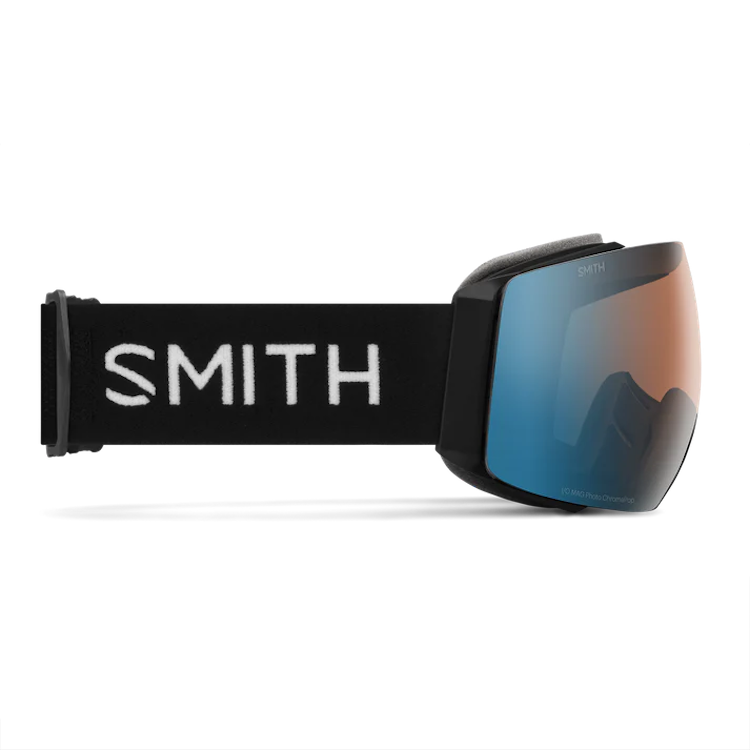 【SMITH】I/O Mag Low Bridge Fit_Black | ChromaPop Pro Photochromic Blue Mirror