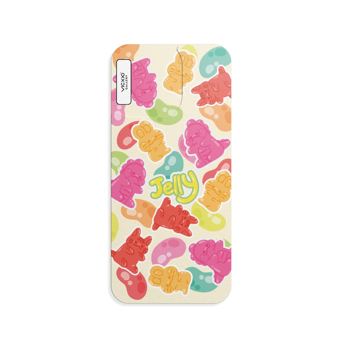 KocciTocci 手機背貼膜 / 果凍・AGU-VC256