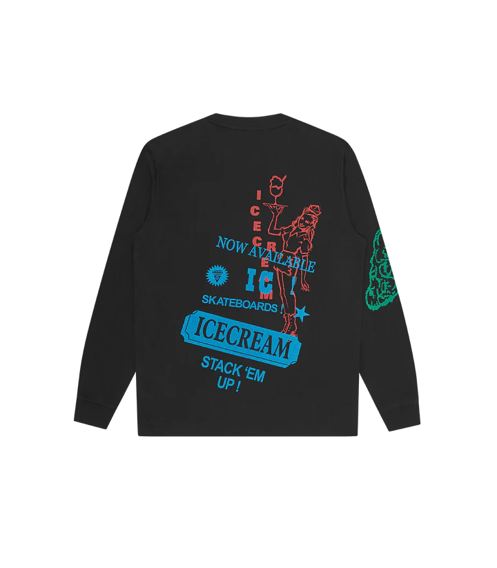 MULTI GRAPHIC LS T-SHIRT