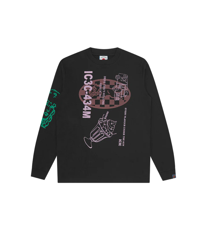 MULTI GRAPHIC LS T-SHIRT