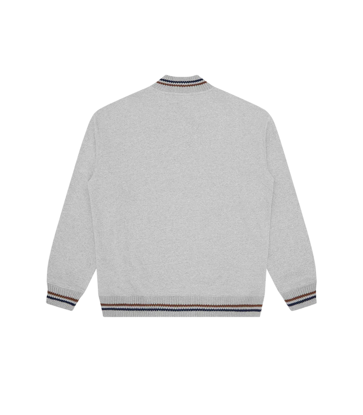 CHECKER RUNNING DOG QUARTER ZIP