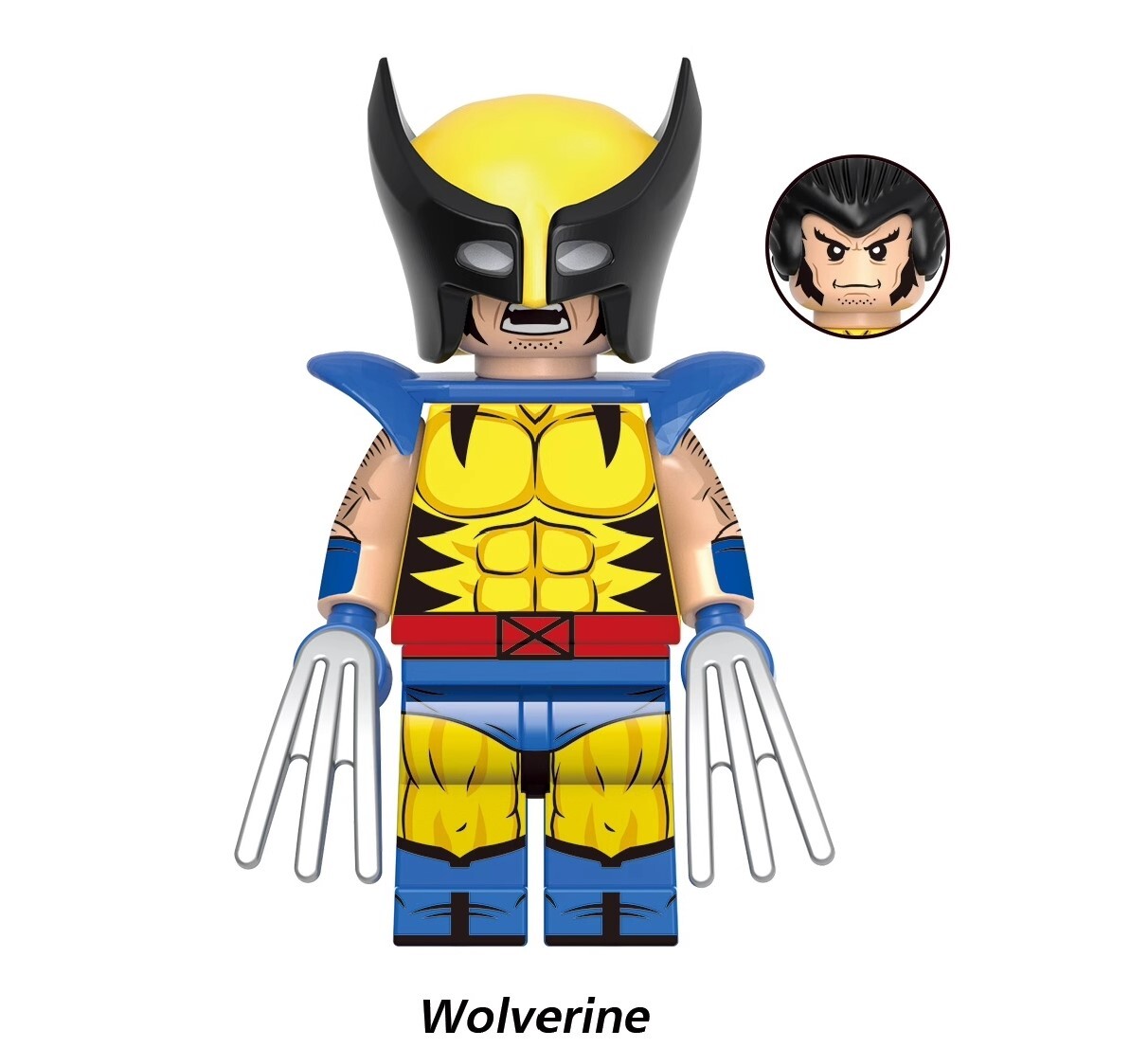 10 PCS / LOT Wolverine and More X-Men Minifigs G0166