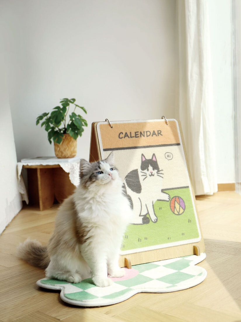 喵仙兒-喵桌曆貓抓板
