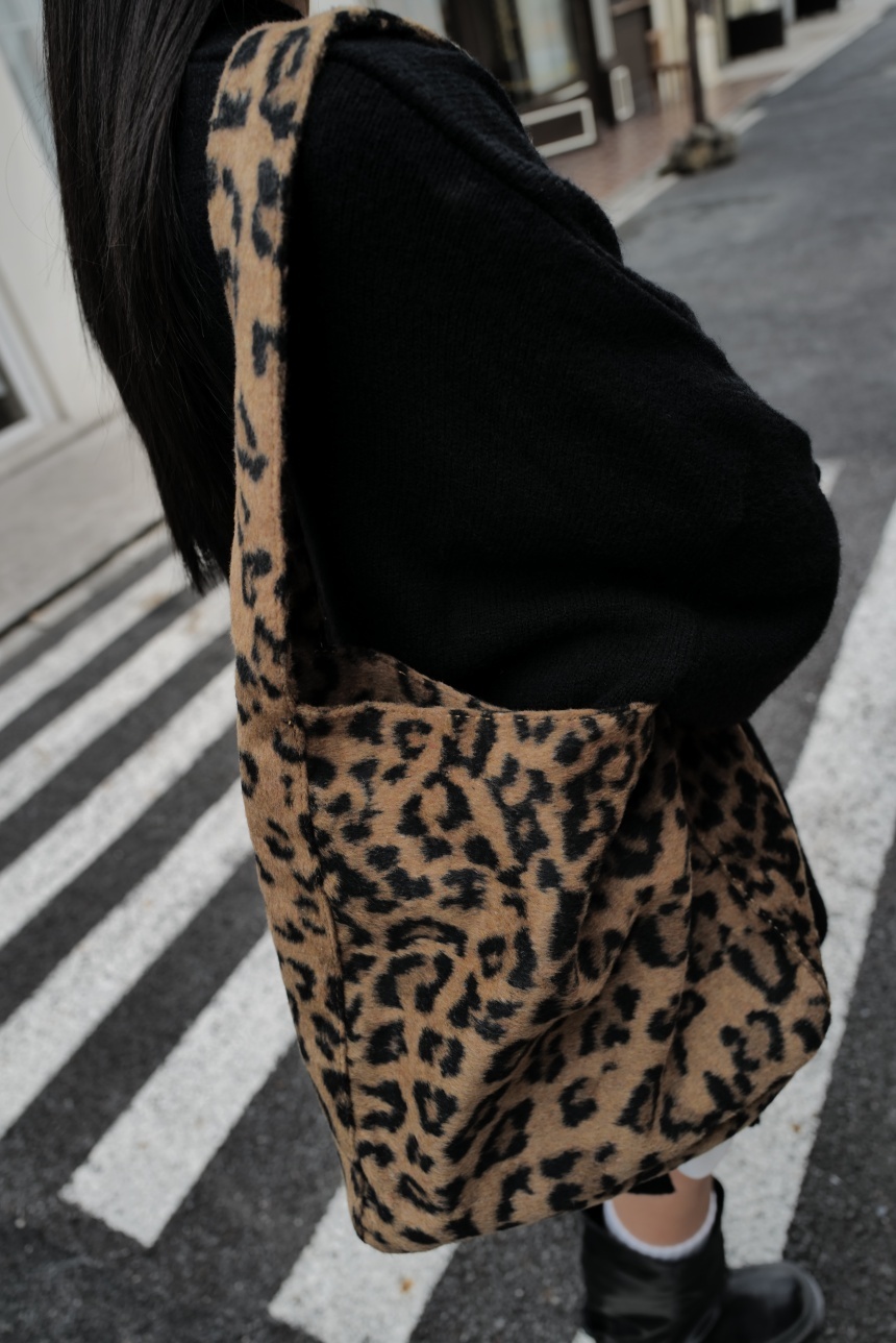 豹紋購物包*2色