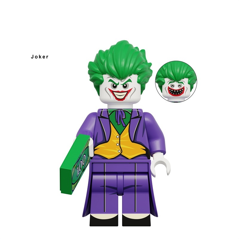 Batman Joker Custom Minifigures Fit Lego KDL851 K2324