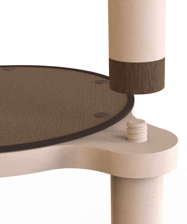 旋轉組合更緊密