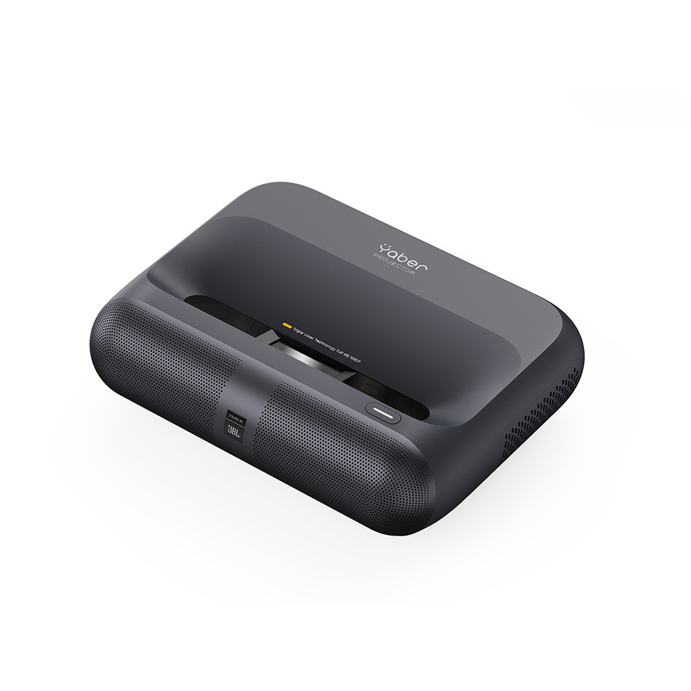 Yaber K300s Portable Ultra-Short Throw Three-Beam Laser Smart Projector 便攜超短投三束鐳射智能投影機