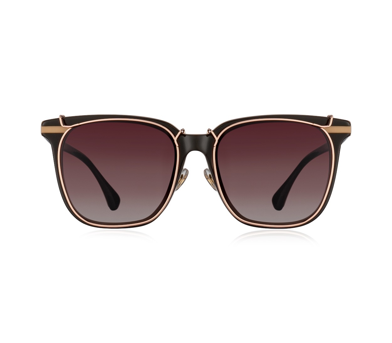 快拆式磁吸威靈頓款方框 2 in 1 高CP值磁吸式太陽鏡 - 四色可選