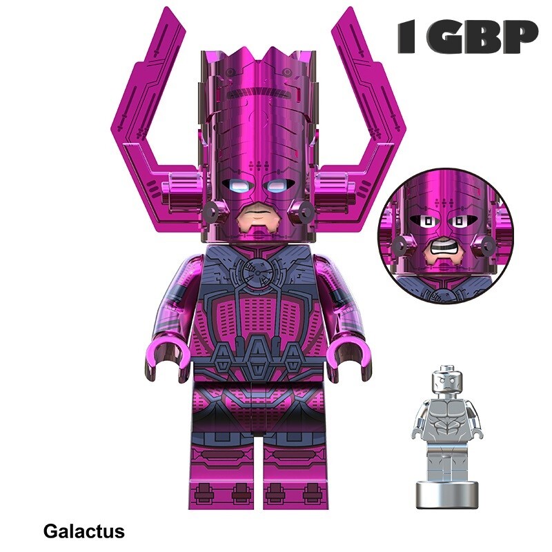 1GBP Special Offer: The Fantastic Four Galactus Custom Minifigures Minifigs Fit Lego TV6214 TV1120