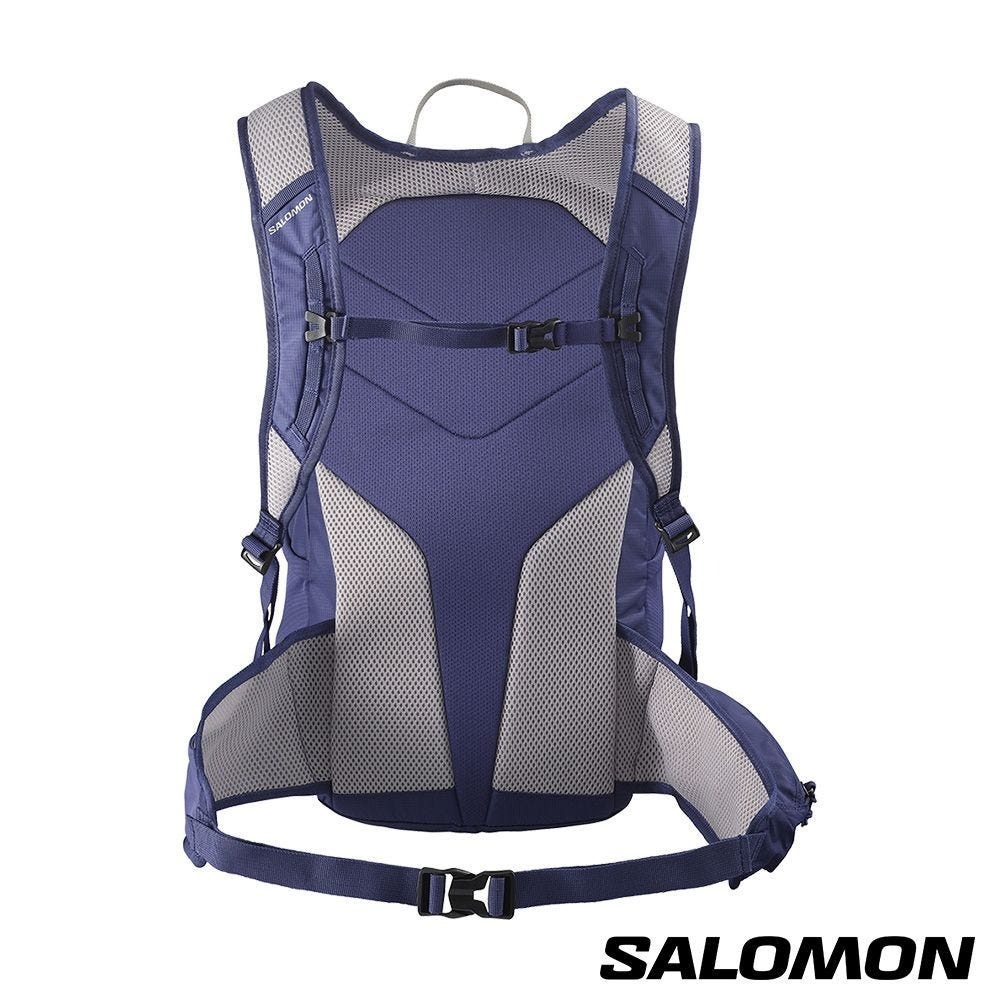 【SALOMON】TRAILBLAZER 20 多功能背包 蝴蝶藍/魅灰