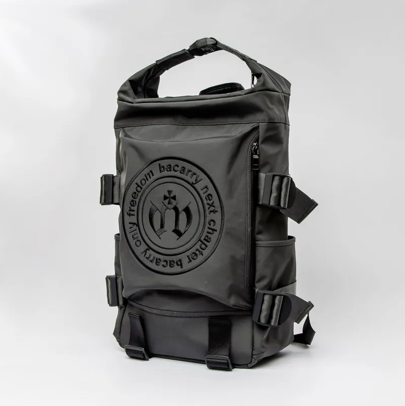 【 Bacarry | URBAN 都會航行包 - 碳黑 】