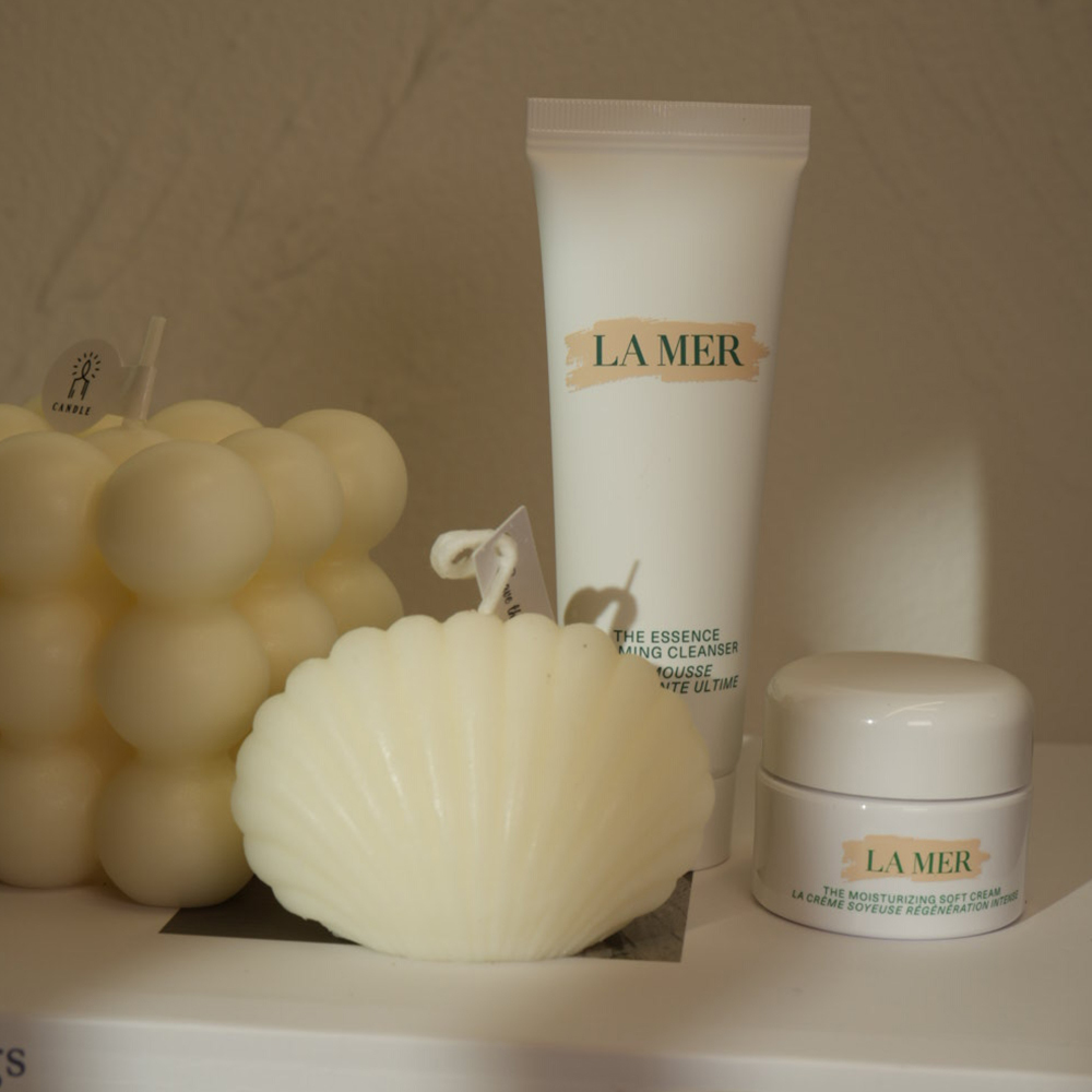 La Mer 海洋拉娜 輕盈入門組 (舒芙乳霜7ml+潔顏乳霜30ml)