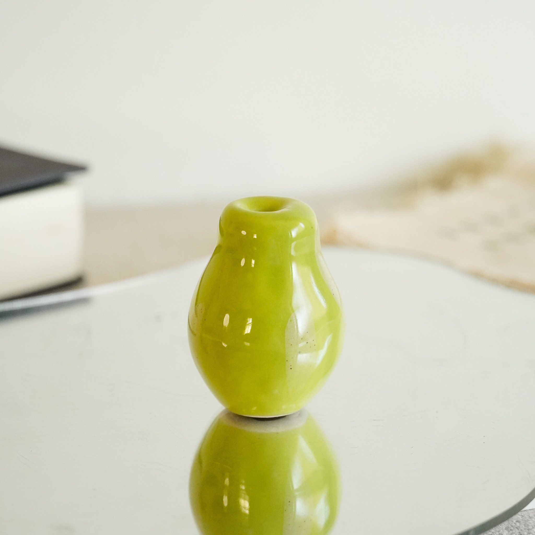 水果造型陶瓷香插 共兩款