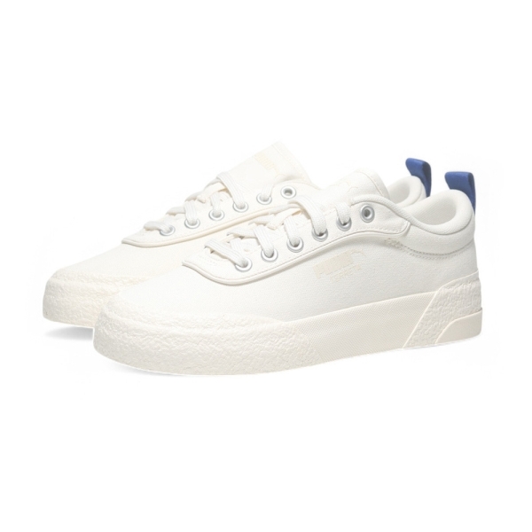 PUMA 休閒鞋 TERRETA 全白 復古 帆布鞋 女 40078101