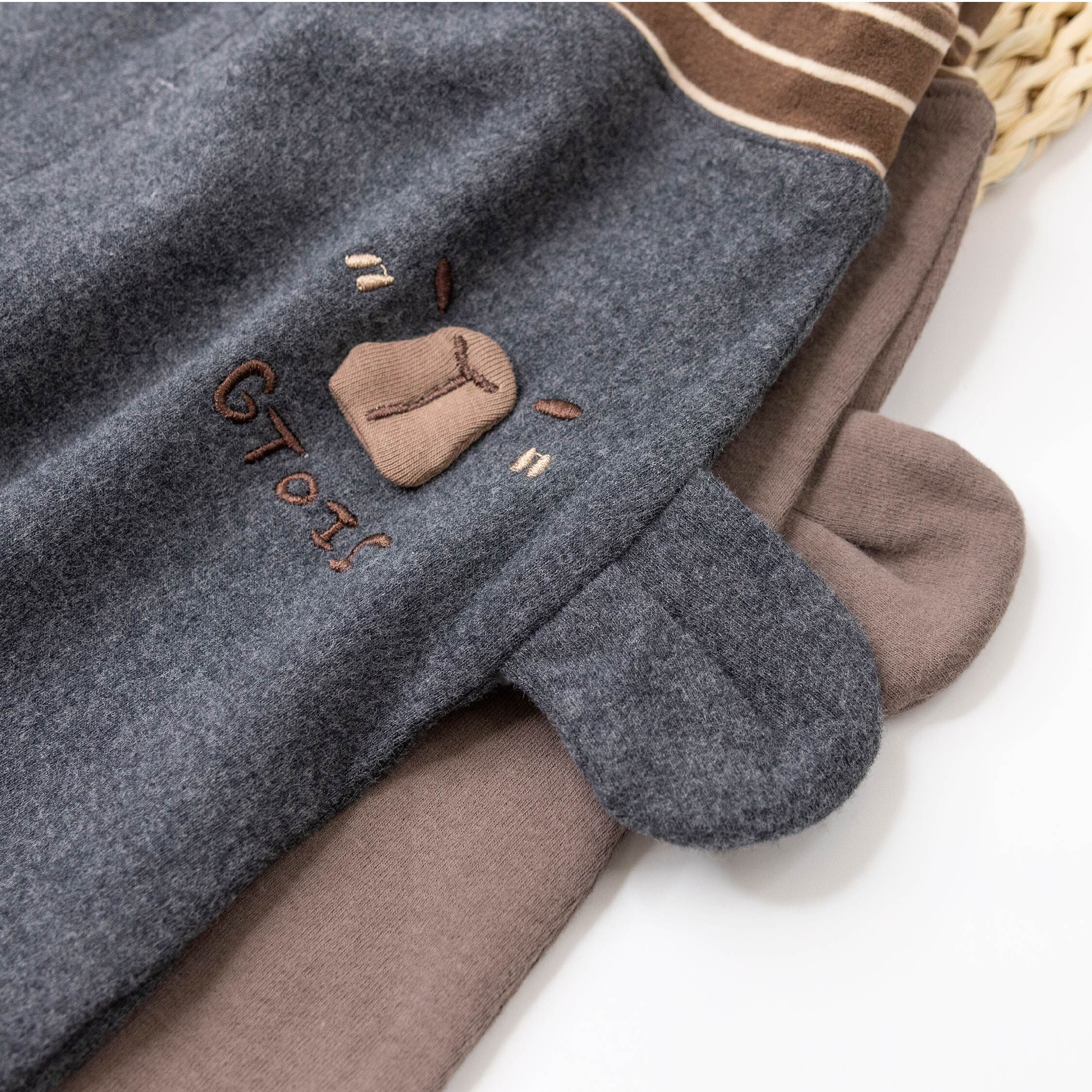 【H55512】可愛熊熊親膚護肚褲/長褲＊二色