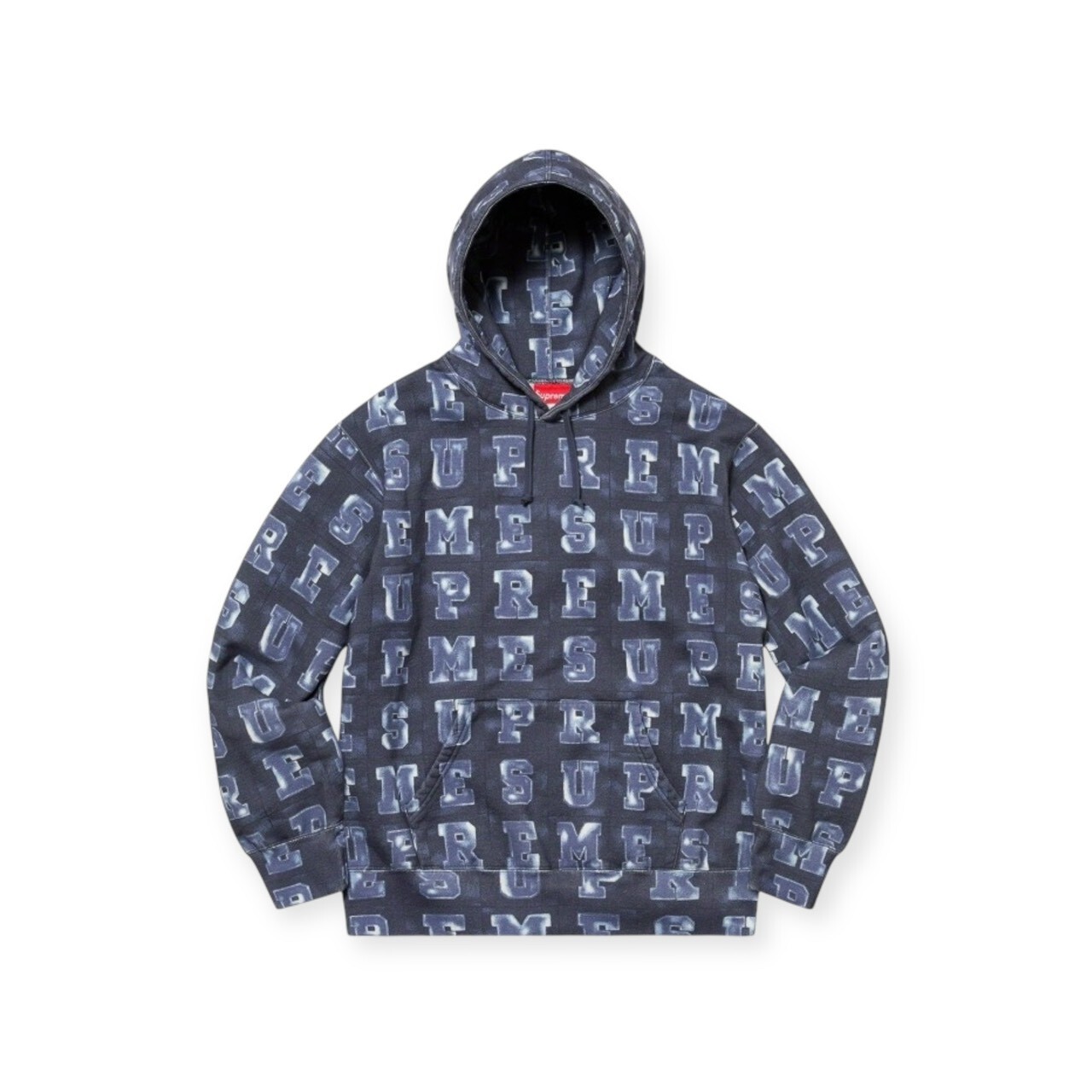 SUPREME 20FW BLOCKS HOODED SWEATSHIRT