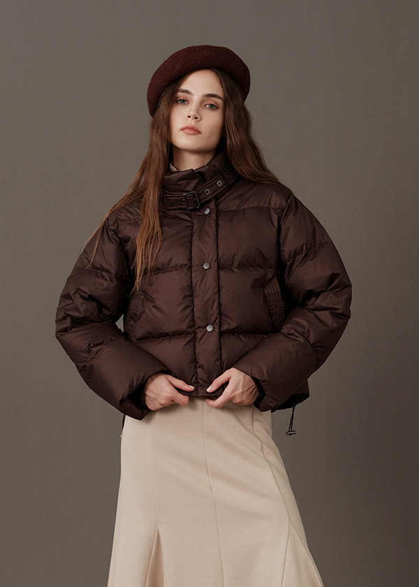 蓄暖時光短版羽絨外套
