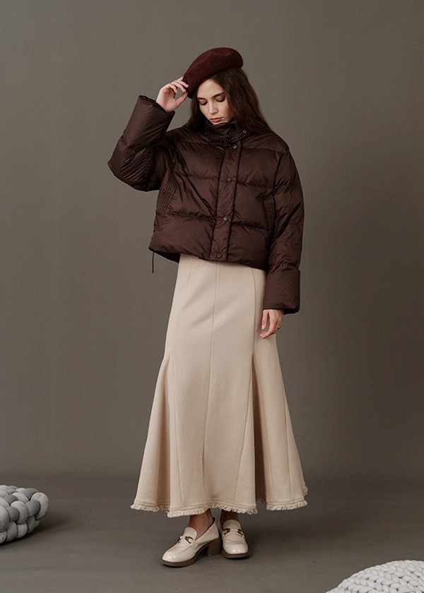 蓄暖時光短版羽絨外套