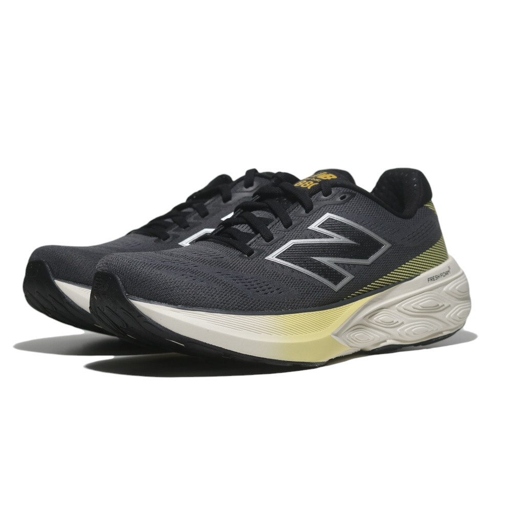 NEW BALANCE 慢跑鞋 NB 880 黑黃 2E寬楦 運動 男 M880J15