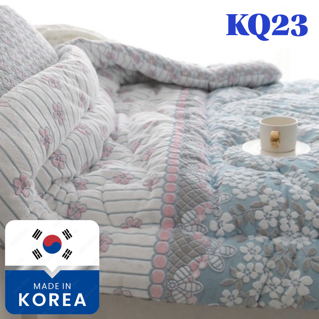 100%韓國製雙面短絨毛冬被 KQ23