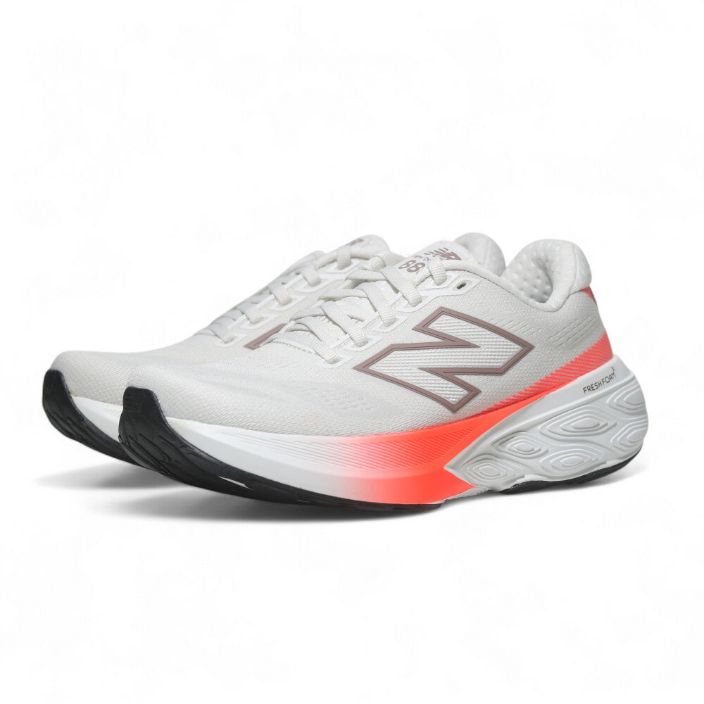 NEW BALANCE 慢跑鞋 NB 880 白橘 寬楦 運動 女 W880I15