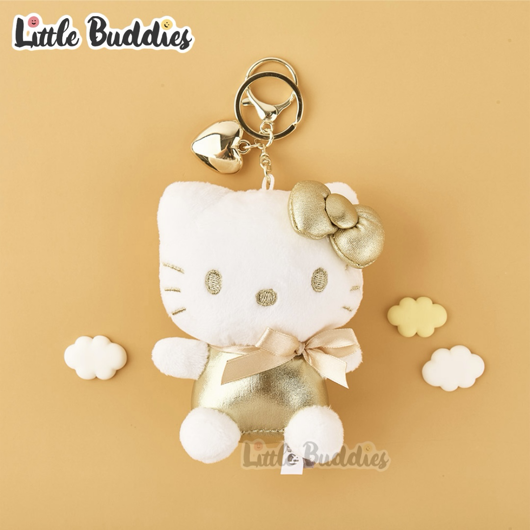 韓國限定 Sanrio 金色款公仔匙扣