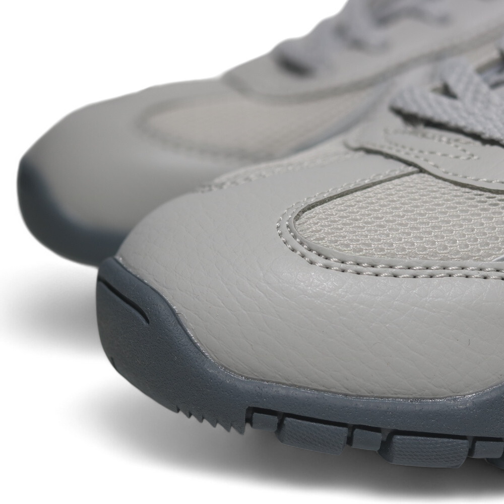 FILA 休閒鞋 CHIC 灰色 皮革 復古 德訓鞋 女 5C944Z444