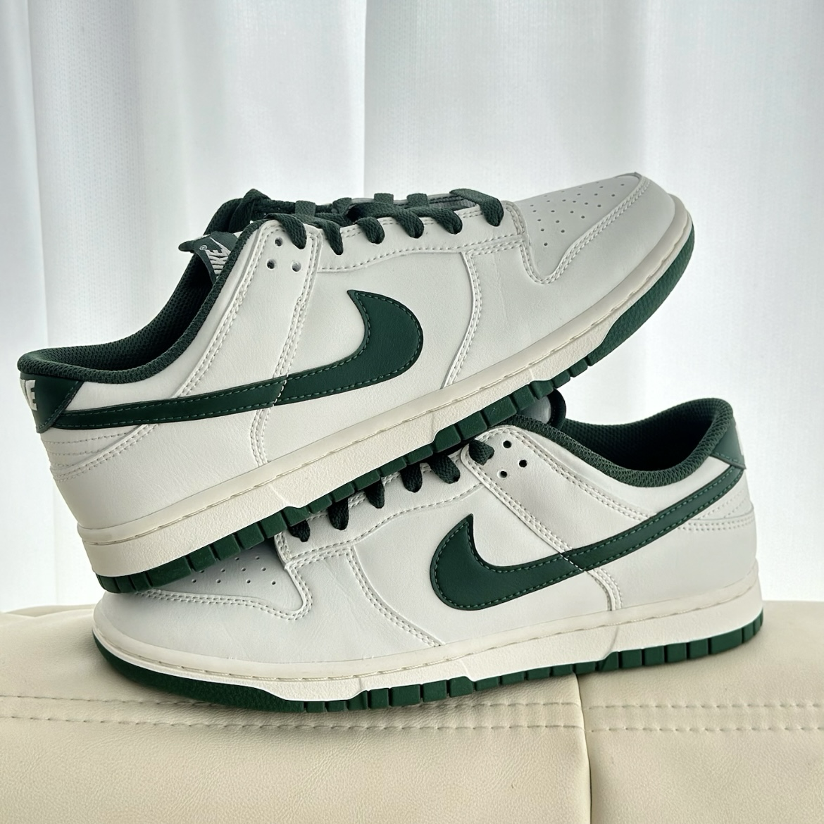 Nike Dunk Low Retro "Sail Fir" 白綠 杉綠 低筒休閒鞋 男鞋