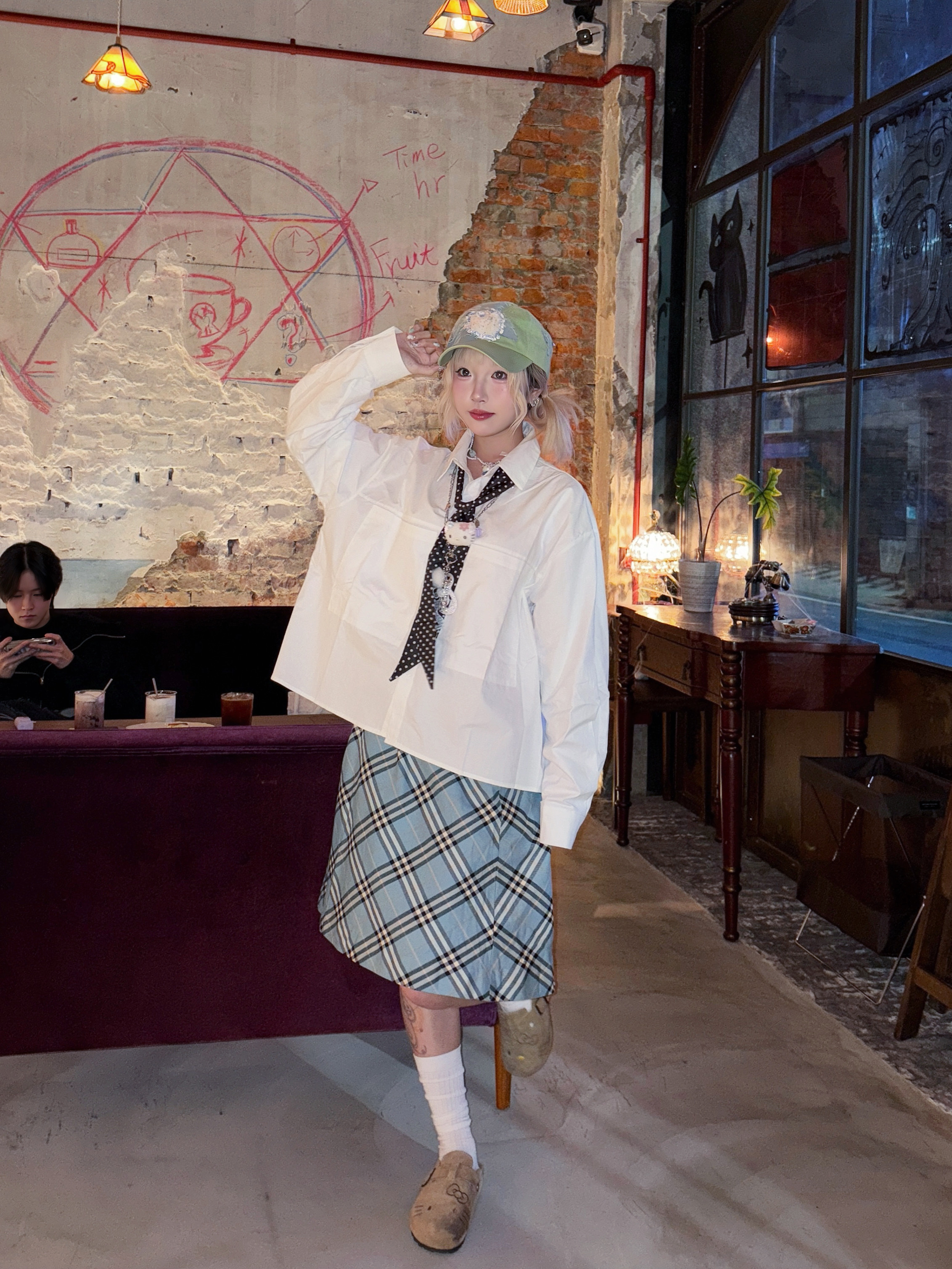 (GOAL) 波點領帶 絲巾