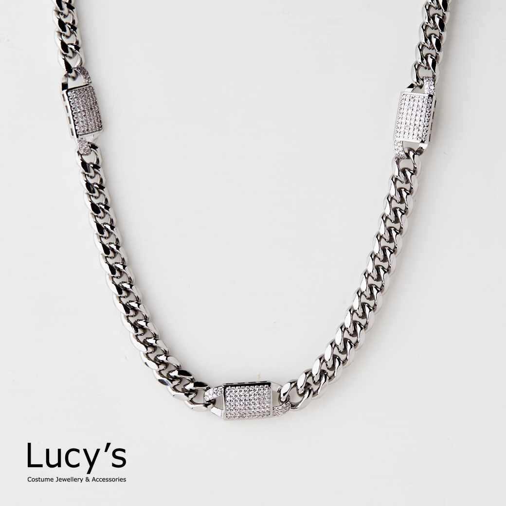 光序扁鍊 項鍊 (二色) (125423/125424)