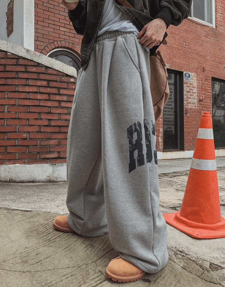 District 印花運動褲