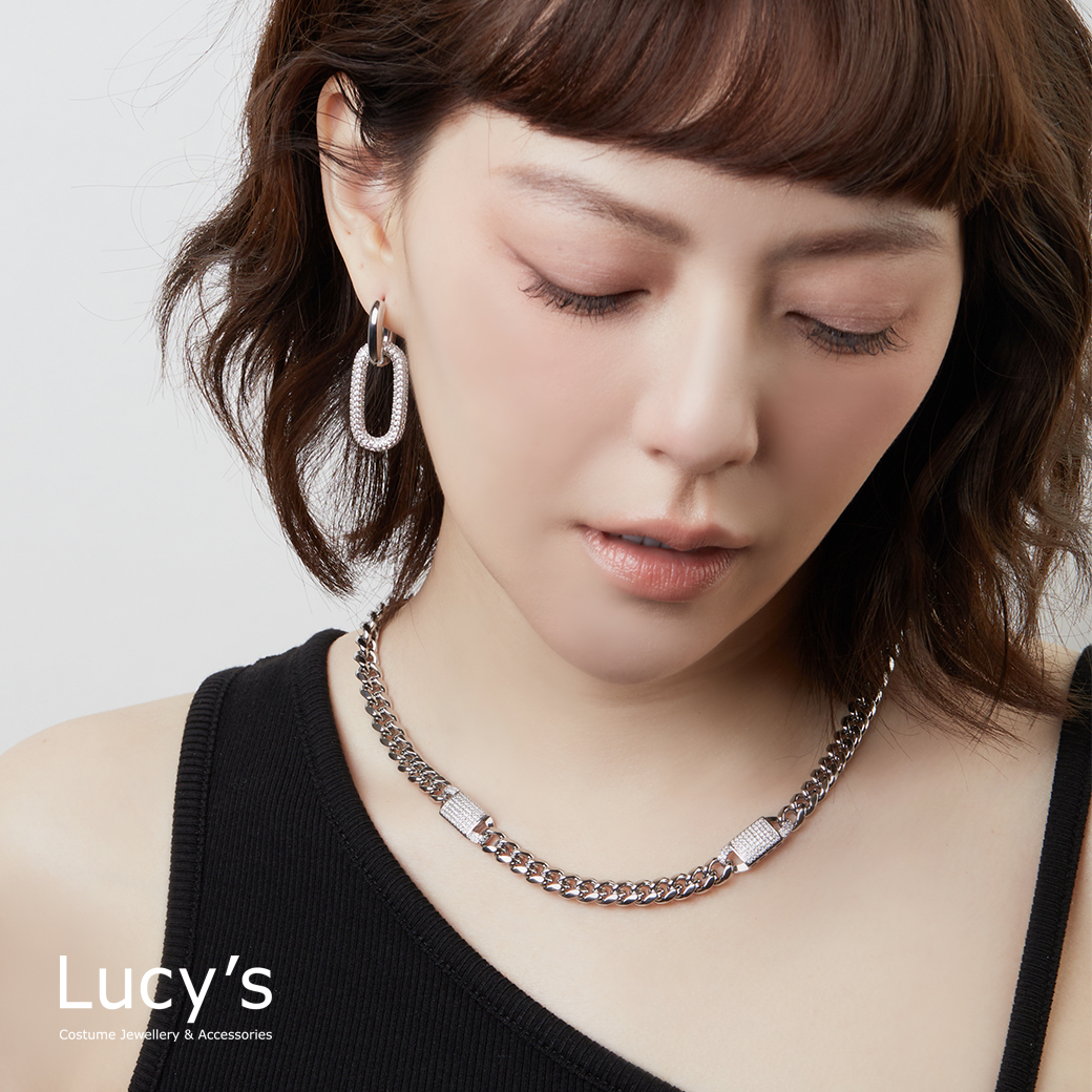 光序扁鍊 項鍊 (二色) (125423/125424)