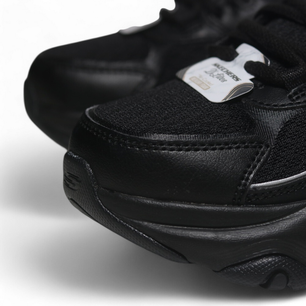 SKECHERS 休閒鞋 D'LITE 5.0 全黑 復古 老爹鞋 女 150521BBK